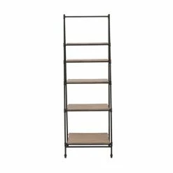 Brand new 🎉 Grayson Lane 17-in D x 24-in W x 72-in H 5-Tier Leaning Wood Shelves ✔️