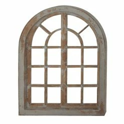 Promo 💯 Grayson Lane 48-in H x 37-in W Grey Wood Farmhouse/Rustic Abstract Wall Accent 🔥 -GRAYSON LANE Sales 2022 330901654 AlternateImage7 l