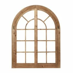 Promo 💯 Grayson Lane 48-in H x 37-in W Grey Wood Farmhouse/Rustic Abstract Wall Accent 🔥 -GRAYSON LANE Sales 2022 330901654 AlternateImage8 l