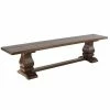 Brand new 🧨 Grayson Lane Rustic Stained Brown Accent Bench 👏