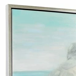 Deals 🎁 Grayson Lane Silver Wood Framed 47-in H x 36-in W Coastal Birds Canvas Painting 🌟 -GRAYSON LANE Sales 2022 330901665 AlternateImage3 l