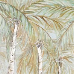 Flash Sale 🎉 Grayson Lane Gold Wood Framed 37-in H x 48-in W Floral Green Canvas Hand-Painted Painting 🔥 -GRAYSON LANE Sales 2022 330901670 AlternateImage4 l