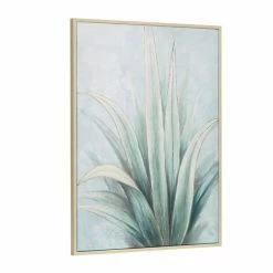 Outlet 🎉 Grayson Lane Wood Framed 47.13-in H x 35.5-in W Floral Canvas Hand-Painted Painting 🎁 -GRAYSON LANE Sales 2022 330901672 AlternateImage5 l