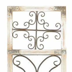Promo 🎉 Grayson Lane 72-in H x 16-in W Grey Metal Traditional Ornamental Wall Accent 🛒 -GRAYSON LANE Sales 2022 330901677 AlternateImage5 l