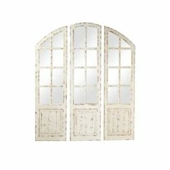 Best reviews of 🥰 Grayson Lane 60-in L X 16-in W Vintage Arch White Framed Wall Mirror 🤩 -GRAYSON LANE Sales 2022 330901681 AlternateImage5 l