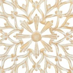 Cheapest ⌛ Grayson Lane 48-in H x 48-in W Brown/Tan Wood Traditional Ornamental Wall Accent ⌛ -GRAYSON LANE Sales 2022 330901691 AlternateImage6 l