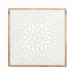 Cheapest ⌛ Grayson Lane 48-in H x 48-in W Brown/Tan Wood Traditional Ornamental Wall Accent ⌛ -GRAYSON LANE Sales 2022 330901691 AlternateImage7 l