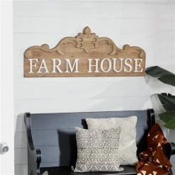 Deals 🛒 Grayson Lane 19-in H x 47-in W Brown Wood Farmhouse/Rustic Words and Text Wall Accent 🎉 6 Deals 🛒 Grayson Lane 19-in H x 47-in W Brown Wood Farmhouse/Rustic Words and Text Wall Accent 🎉 -GRAYSON LANE Sales 2022 330901709 AlternateImage2 l