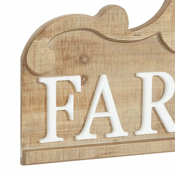 Deals 🛒 Grayson Lane 19-in H x 47-in W Brown Wood Farmhouse/Rustic Words and Text Wall Accent 🎉 3 Deals 🛒 Grayson Lane 19-in H x 47-in W Brown Wood Farmhouse/Rustic Words and Text Wall Accent 🎉 - Image 3