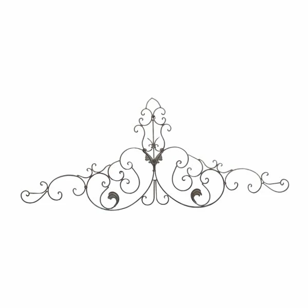 Discount ⌛ Grayson Lane 24-in H x 59-in W Brown Metal Transitional Ornamental Wall Accent ⌛ 5 Discount ⌛ Grayson Lane 24-in H x 59-in W Brown Metal Transitional Ornamental Wall Accent ⌛ - Image 5