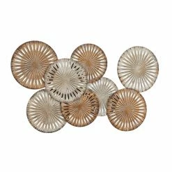 Top 10 👏 Grayson Lane 28-in H x 1-in W Beige Metal Contemporary Abstract Wall Accent ✨ -GRAYSON LANE Sales 2022 330901716 AlternateImage7 l