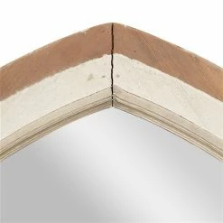 Outlet ✨ Grayson Lane 51-in L X 31.5-in W Vintage Arch White Framed Wall Mirror 🔥 -GRAYSON LANE Sales 2022 330901720 AlternateImage3 l