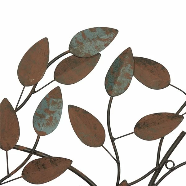 New 😉 Grayson Lane 27-in H x 48-in W Brown Metal Nature Wall Accent ❤️ 3 New 😉 Grayson Lane 27-in H x 48-in W Brown Metal Nature Wall Accent ❤️ - Image 3
