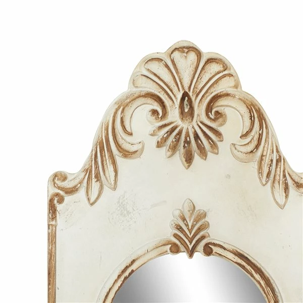 Deals 💯 Grayson Lane 72-in L X 16-in W Vintage Irregular White Framed Wall Mirror 😀 3 Deals 💯 Grayson Lane 72-in L X 16-in W Vintage Irregular White Framed Wall Mirror 😀 - Image 3