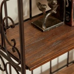 Cheap 🔔 Grayson Lane 12-in D x 27-in W x 68-in H 4-Tier Decorative Metal Shelves 😀 6 Cheap 🔔 Grayson Lane 12-in D x 27-in W x 68-in H 4-Tier Decorative Metal Shelves 😀 -GRAYSON LANE Sales 2022 330901741 AlternateImage3 l