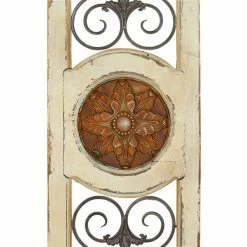 Discount 👍 Grayson Lane 58-in H x 12-in W White Metal Farmhouse/Rustic Ornamental Wall Accent 👏 -GRAYSON LANE Sales 2022 330901749 AlternateImage5 l
