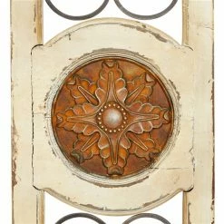 Discount 👍 Grayson Lane 58-in H x 12-in W White Metal Farmhouse/Rustic Ornamental Wall Accent 👏 -GRAYSON LANE Sales 2022 330901749 AlternateImage6 l