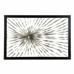 Cheapest 🥰 Grayson Lane 40-in H x 60-in W Black Metal Modern/Contemporary Abstract Wall Accent 🎉 -GRAYSON LANE Sales 2022 330901750 AlternateImage7 l