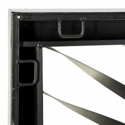 Cheapest 🥰 Grayson Lane 40-in H x 60-in W Black Metal Modern/Contemporary Abstract Wall Accent 🎉 -GRAYSON LANE Sales 2022 330901750 AlternateImage8 l