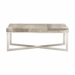 Best deal ๐ Grayson Lane Industrial Beige Grey/White Accent Bench ๐คฉ