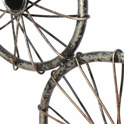 Top 10 😉 Grayson Lane 34-in H x 60-in W Silver Metal Industrial Ornamental Wall Accent ⭐ -GRAYSON LANE Sales 2022 330901774 AlternateImage5 l