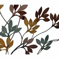 Cheapest 🔔 Grayson Lane 42-in H x 47-in W Multicoloured Metal Traditional Nature Wall Accent ✔️ -GRAYSON LANE Sales 2022 330901777 AlternateImage5 l
