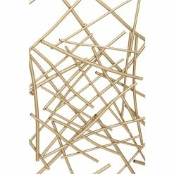 Brand new 👏 Grayson Lane 48-in H x 48-in W Gold Metal Modern/Contemporary Abstract Wall Accent 🥰 -GRAYSON LANE Sales 2022 330901780 AlternateImage5 l