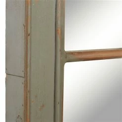 Deals ✔️ Grayson Lane 48-in L X 37-in W Arch Farmhouse Grey Framed Wall Mirror 💯 -GRAYSON LANE Sales 2022 330901784 AlternateImage3 l