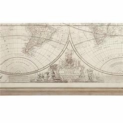 Best Sale ✨ Grayson Lane Brown Wood Framed 31-in H x 48-in W Maps Wood Print 🥰 -GRAYSON LANE Sales 2022 330901794 AlternateImage3 l