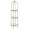 Budget 🌟 Grayson Lane 17.5-in D x 17.5-in W x 72.5-in H 3-Tier Decorative Metal Shelves 🥰