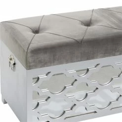 Discount ✔️ Grayson Lane Modern Grey Storage Bench - Set of 3 🤩 -GRAYSON LANE Sales 2022 330901805 AlternateImage4 l