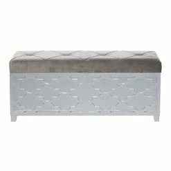 Discount ✔️ Grayson Lane Modern Grey Storage Bench - Set of 3 🤩 -GRAYSON LANE Sales 2022 330901805 AlternateImage5 l