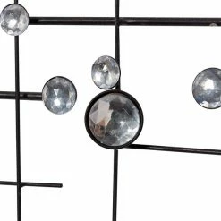 Discount 🧨 Grayson Lane 42-in H x 20-in W Silver Metal Glam Abstract Wall Accent 🤩 -GRAYSON LANE Sales 2022 330901812 AlternateImage6 l