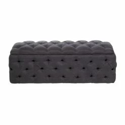 Cheap 🔥 Grayson Lane Vintage Grey Storage Bench 👏 -GRAYSON LANE Sales 2022 330901815 AlternateImage5 l