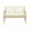 Best deal 🎉 Grayson Lane Farmhouse Distressed White Wood Accent Bench 👍
