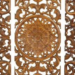 Cheapest ⌛ Grayson Lane 48-in H x 16-in W Brown Wood Traditional Ornamental Wall Accent - 3-Pack 👏 -GRAYSON LANE Sales 2022 330901826 AlternateImage6 l
