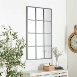 Cheap ✨ Grayson Lane 44.63-in L X 26.5-in W Industrial Rectangle Grey Framed Wall Mirror 😍 7 Cheap ✨ Grayson Lane 44.63-in L X 26.5-in W Industrial Rectangle Grey Framed Wall Mirror 😍 -GRAYSON LANE Sales 2022 330901827 AlternateImage2 l