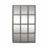 Cheap ✨ Grayson Lane 44.63-in L X 26.5-in W Industrial Rectangle Grey Framed Wall Mirror 😍
