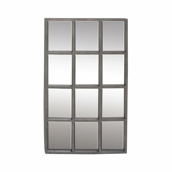 Cheap ✨ Grayson Lane 44.63-in L X 26.5-in W Industrial Rectangle Grey Framed Wall Mirror 😍 1 Cheap ✨ Grayson Lane 44.63-in L X 26.5-in W Industrial Rectangle Grey Framed Wall Mirror 😍