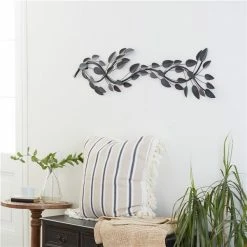 Best Pirce 😉 Grayson Lane 48-in H x 12-in W Brown Metal Traditional Floral and Botanical Wall Accent 🔥 -GRAYSON LANE Sales 2022 330901829 AlternateImage3 l