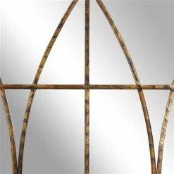 Buy 🔔 Grayson Lane 59-in L X 32-in W Traditional Arch Clear Framed Wall Mirror 😍 -GRAYSON LANE Sales 2022 330901830 AlternateImage3 l