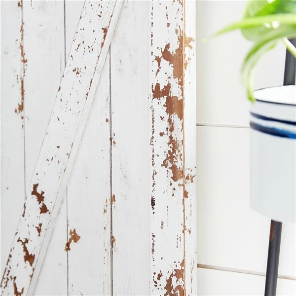 Deals ✔️ Grayson Lane 69-in H x 17-in W White Wood Transitional Abstract Wall Accent 👍 3 Deals ✔️ Grayson Lane 69-in H x 17-in W White Wood Transitional Abstract Wall Accent 👍 - Image 3