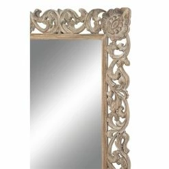 Top 10 😀 Grayson Lane 72-in L X 36-in W Traditional Rectangle Grey Framed Wall Mirror ⌛ -GRAYSON LANE Sales 2022 330901832 AlternateImage3 l
