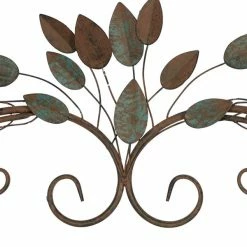 Coupon ❤️ Grayson Lane 12-in H x 51-in W Blue Metal Traditional Floral and Botanical Wall Accent 👍 -GRAYSON LANE Sales 2022 330901834 AlternateImage5 l