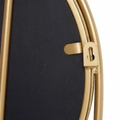 Promo 🎉 Grayson Lane 43-in L X 20-in W Contemporary Round Gold Framed Wall Mirror 🎁 -GRAYSON LANE Sales 2022 330901837 AlternateImage7 l