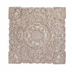 Cheap ⭐ Grayson Lane 48-in H x 48-in W White Wood Traditional Ornamental Wall Accent 😍 -GRAYSON LANE Sales 2022 330901846 AlternateImage7 l