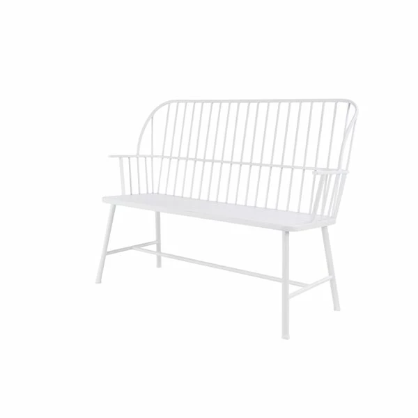 Discount 🔥 Grayson Lane 20-in W X 38-in L Farmhouse Glossy White Accent Bench 💯 5 Discount 🔥 Grayson Lane 20-in W X 38-in L Farmhouse Glossy White Accent Bench 💯 - Image 5