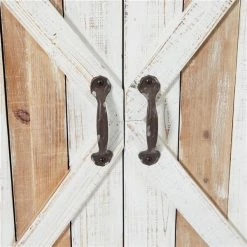 New 👏 Grayson Lane 59-in H x 17-in W Brown Metal and Metal Farmhouse/Rustic Abstract Wall Accent - 2-Pack ✨ -GRAYSON LANE Sales 2022 330901879 AlternateImage6 l