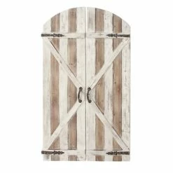 New 👏 Grayson Lane 59-in H x 17-in W Brown Metal and Metal Farmhouse/Rustic Abstract Wall Accent - 2-Pack ✨ -GRAYSON LANE Sales 2022 330901879 AlternateImage7 l
