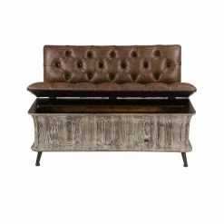 Buy 🥰 Grayson Lane Rustic Mocha Brown Storage Bench 🔥 -GRAYSON LANE Sales 2022 330901880 AlternateImage5 l